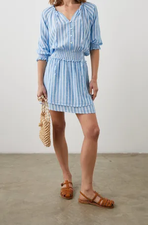 CRYSTAL DRESS - LAKE STRIPE Rails