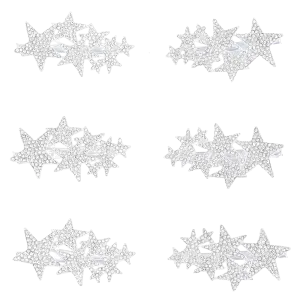 Crystal Star Collection Hair Clips