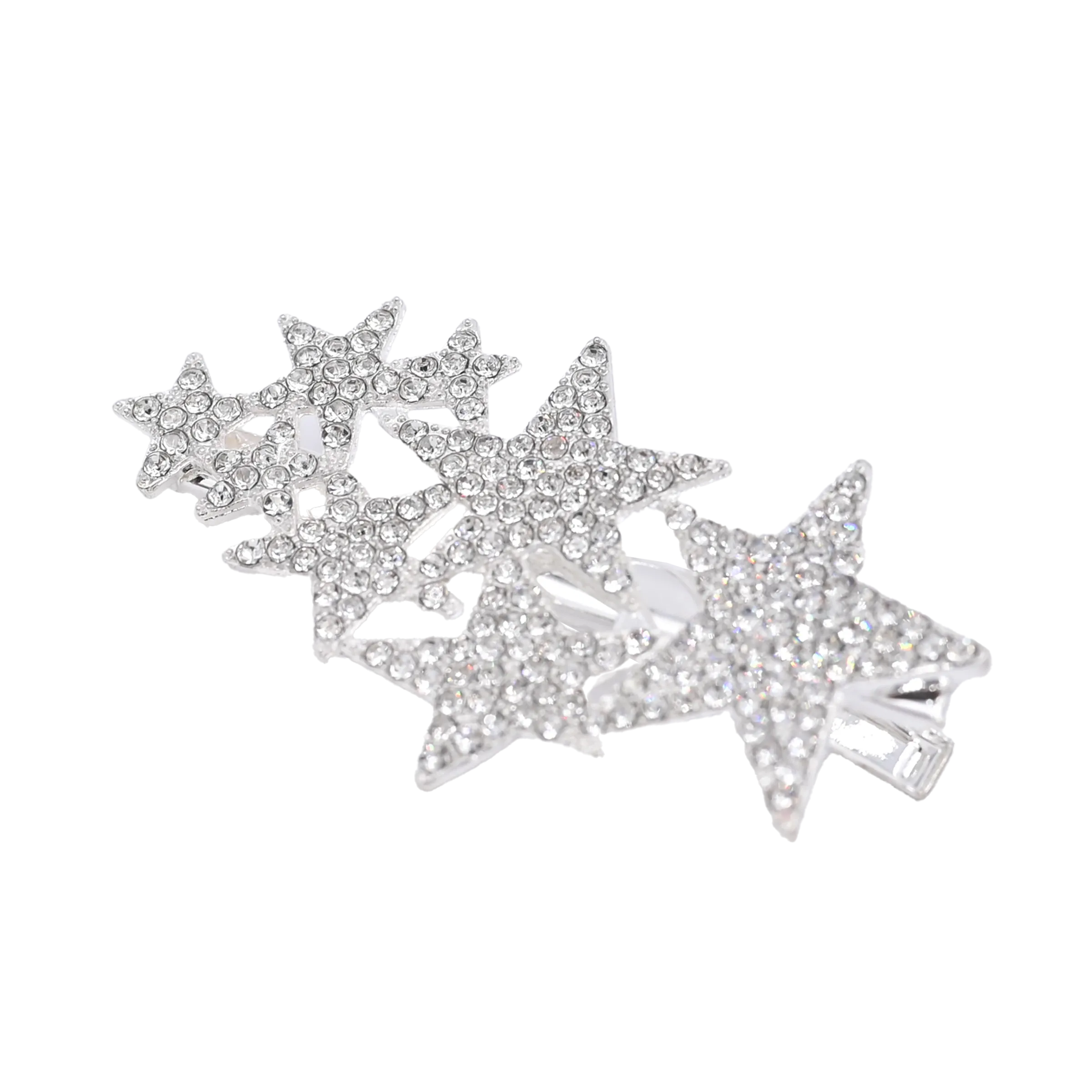 Crystal Star Collection Hair Clips