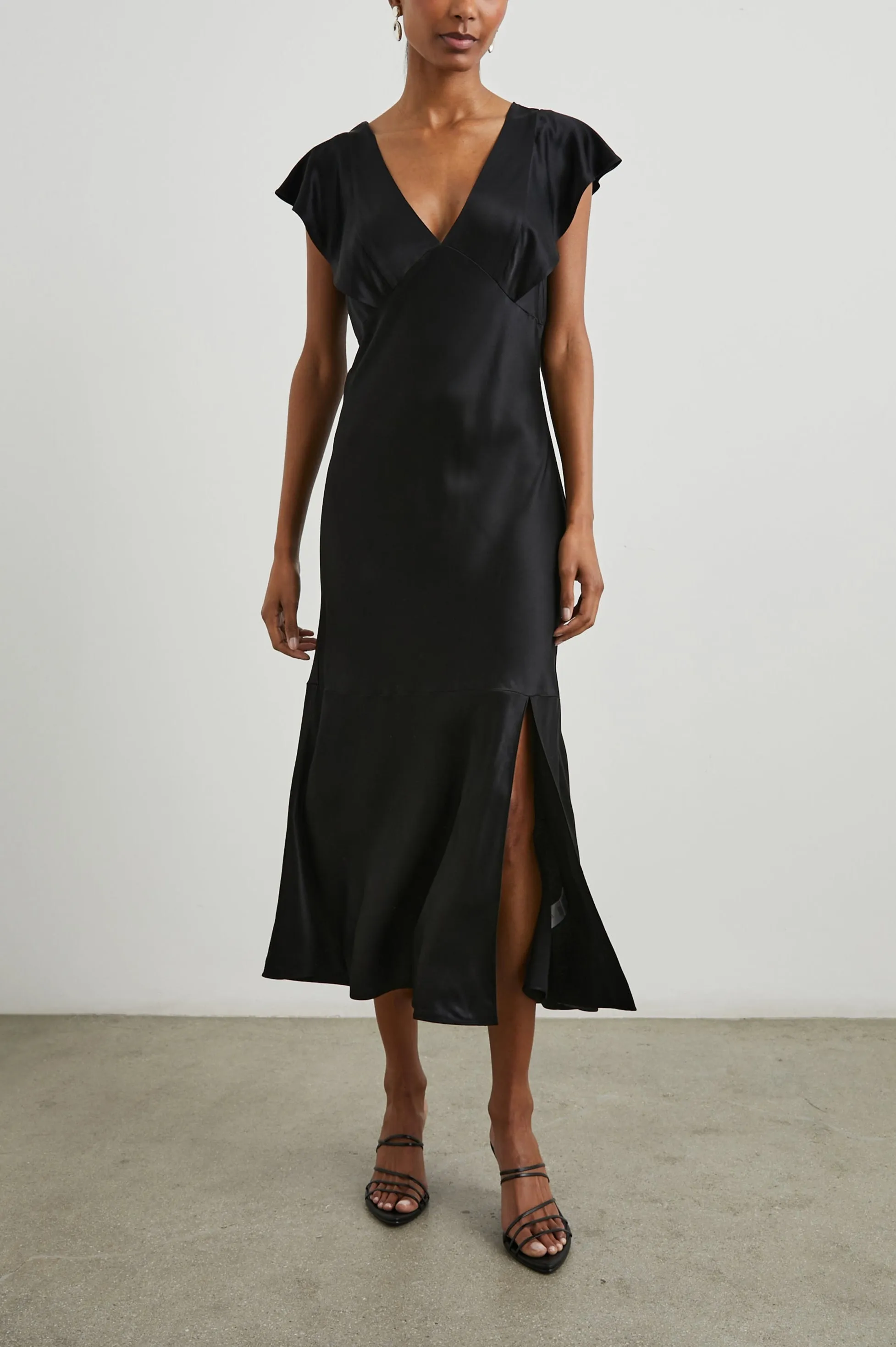DINA DRESS - BLACK Rails