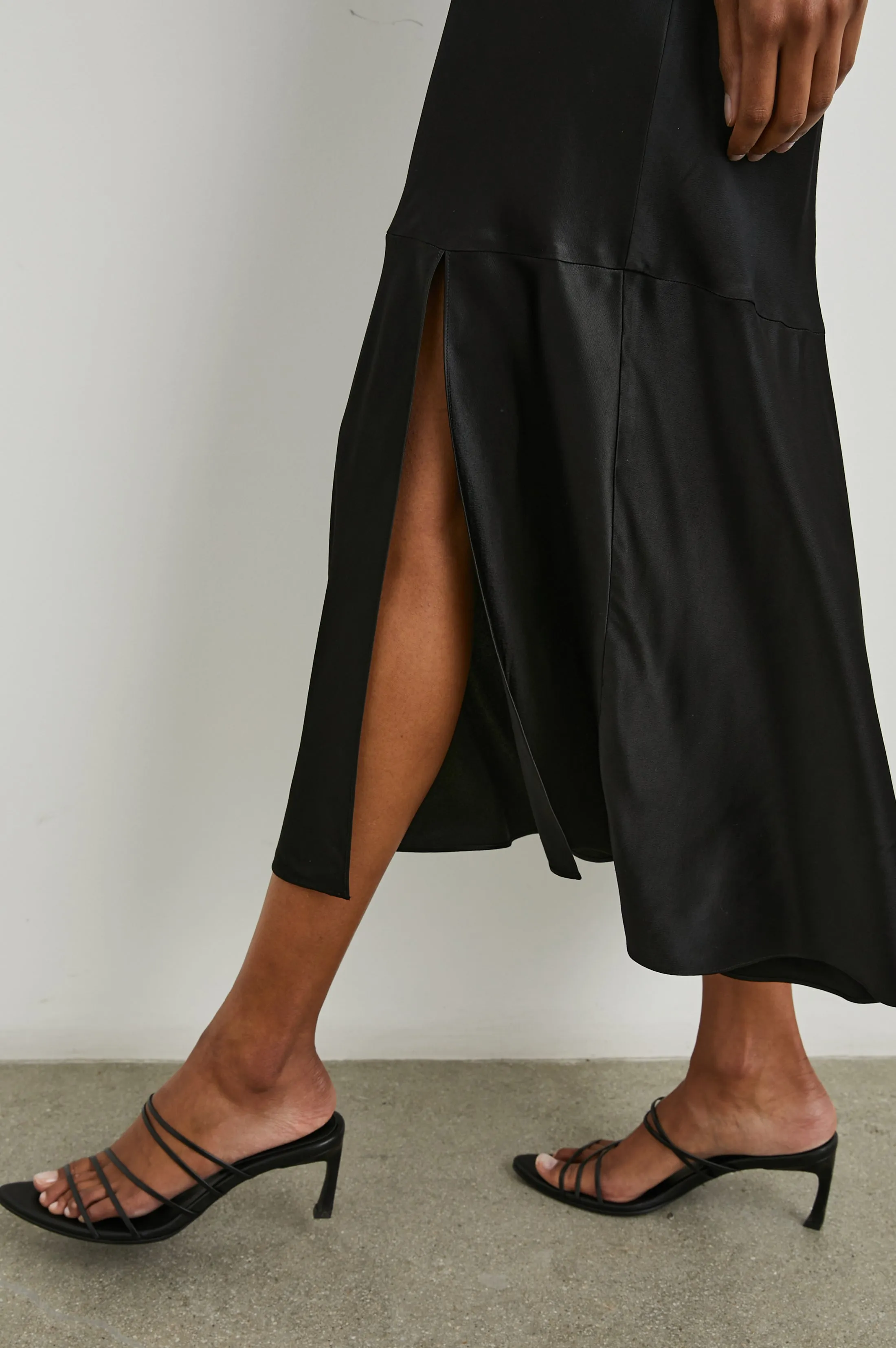 DINA DRESS - BLACK Rails
