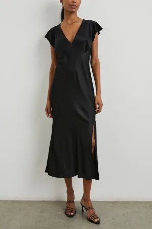 DINA DRESS - BLACK Rails