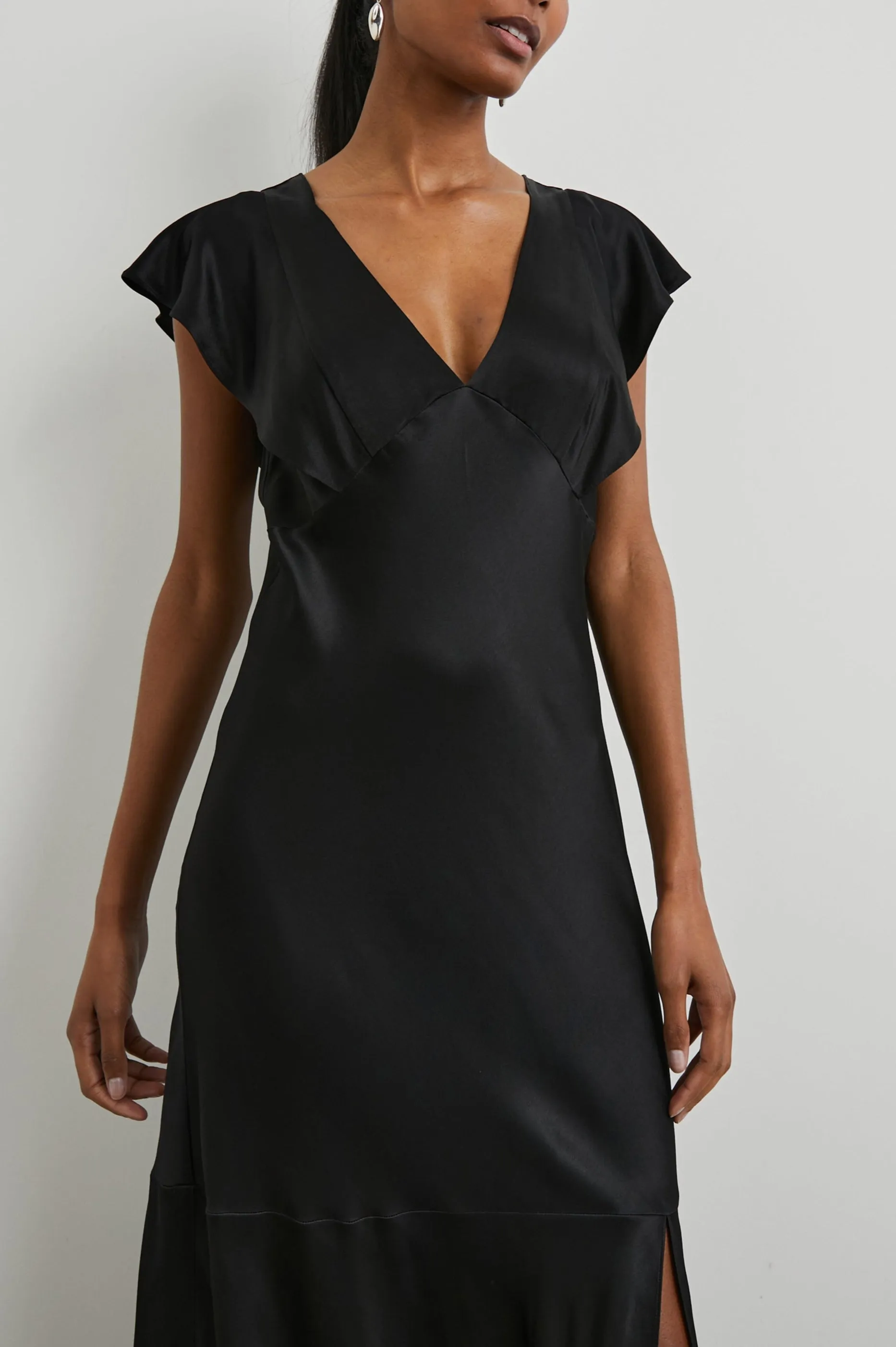 DINA DRESS - BLACK Rails