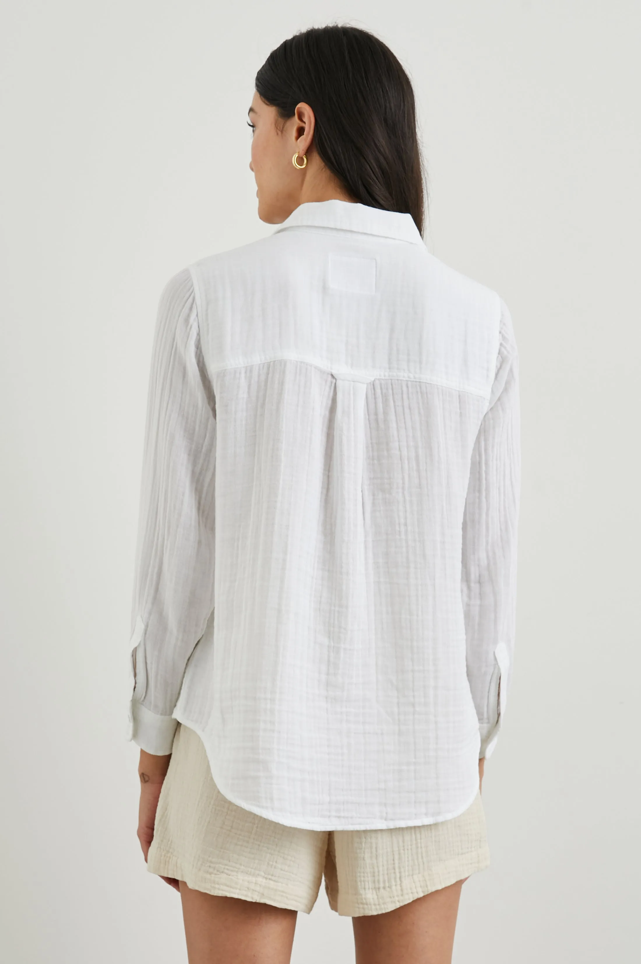 ELLIS SHIRT - WHITE Rails