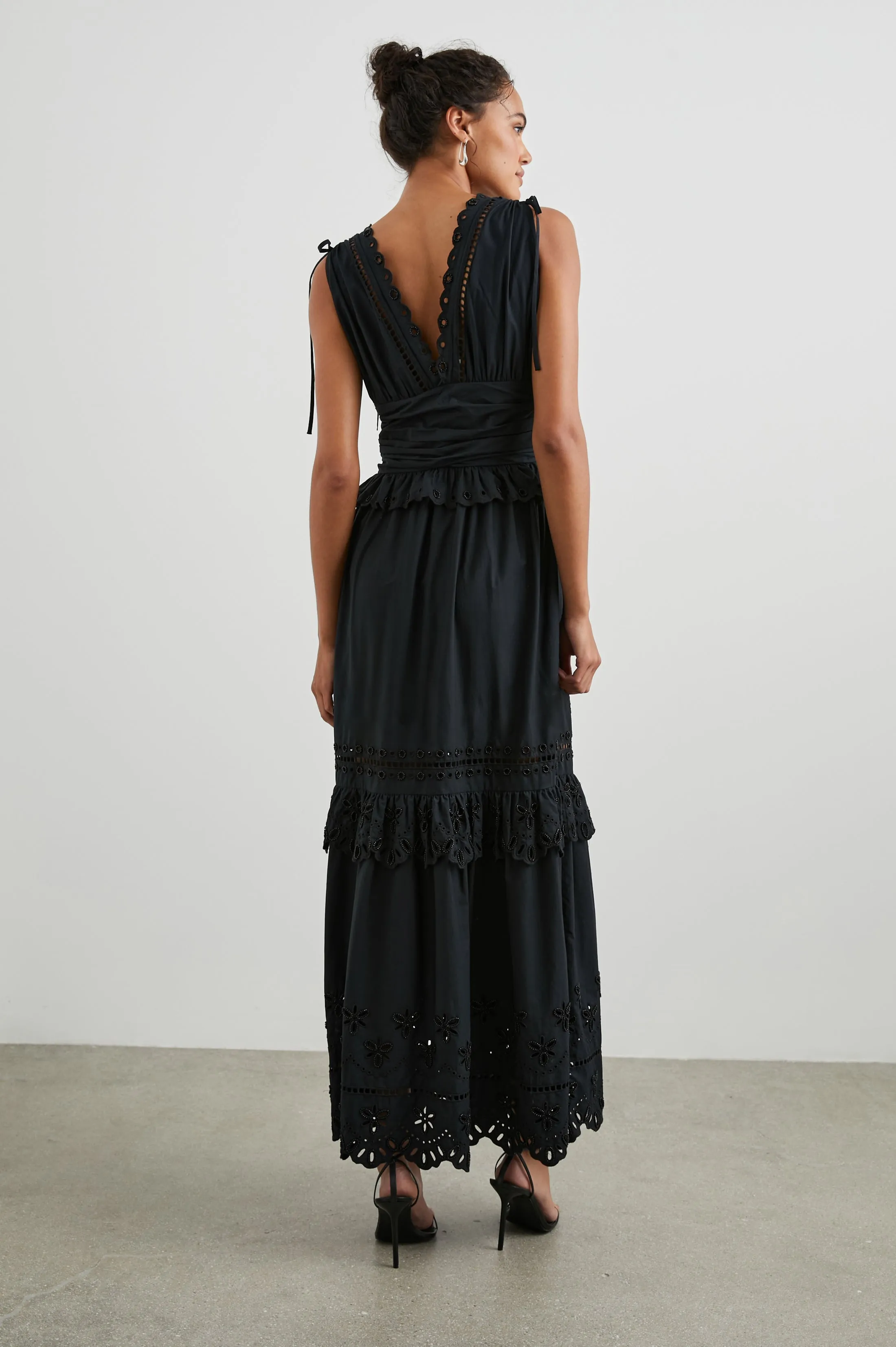 ESMERALDA DRESS - BLACK Rails