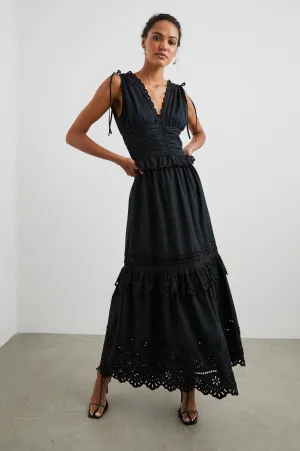 ESMERALDA DRESS - BLACK Rails