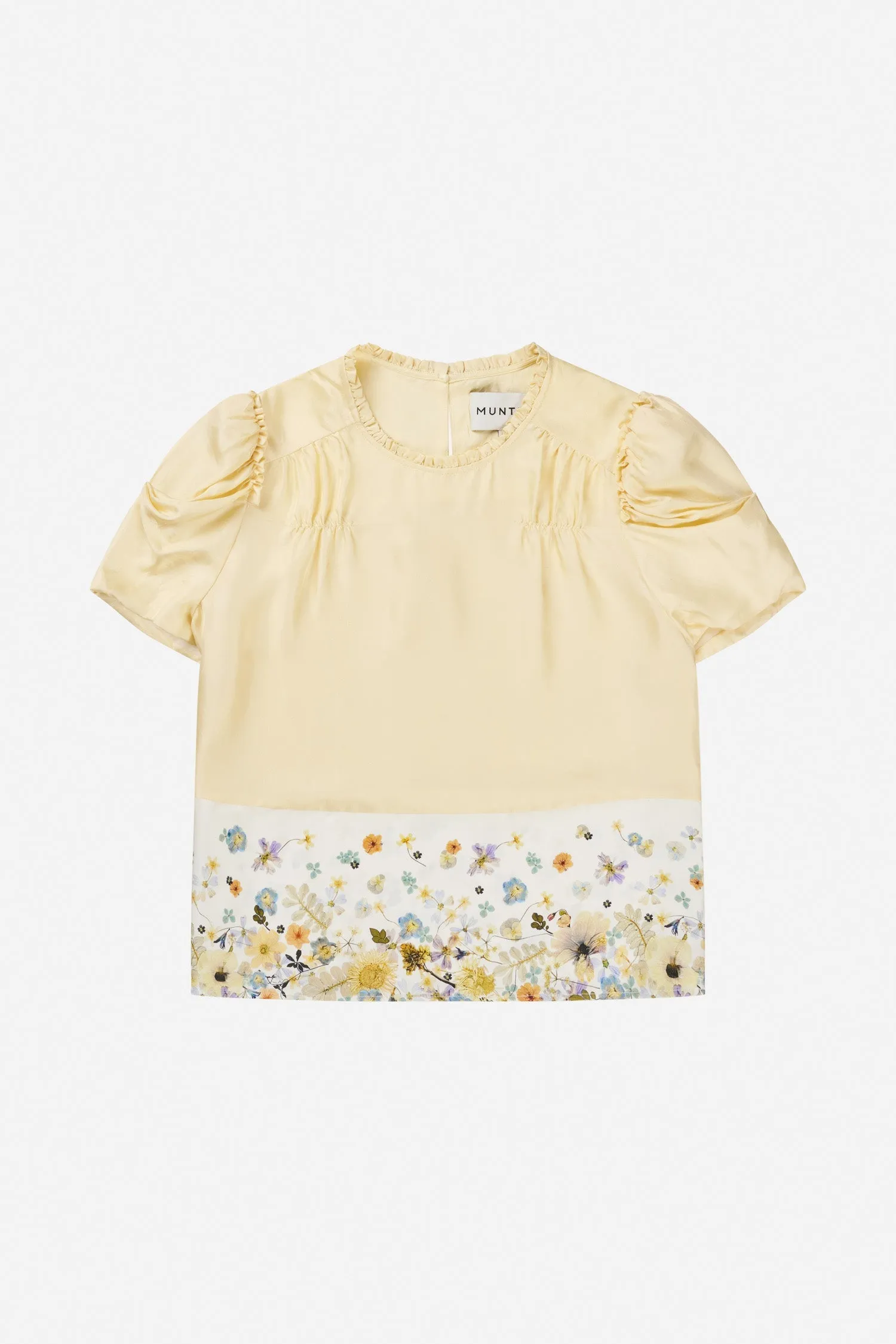 FAHSAI SILK - CREME Munthe