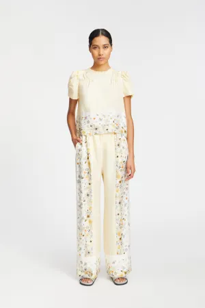 FAHSAI SILK - CREME Munthe