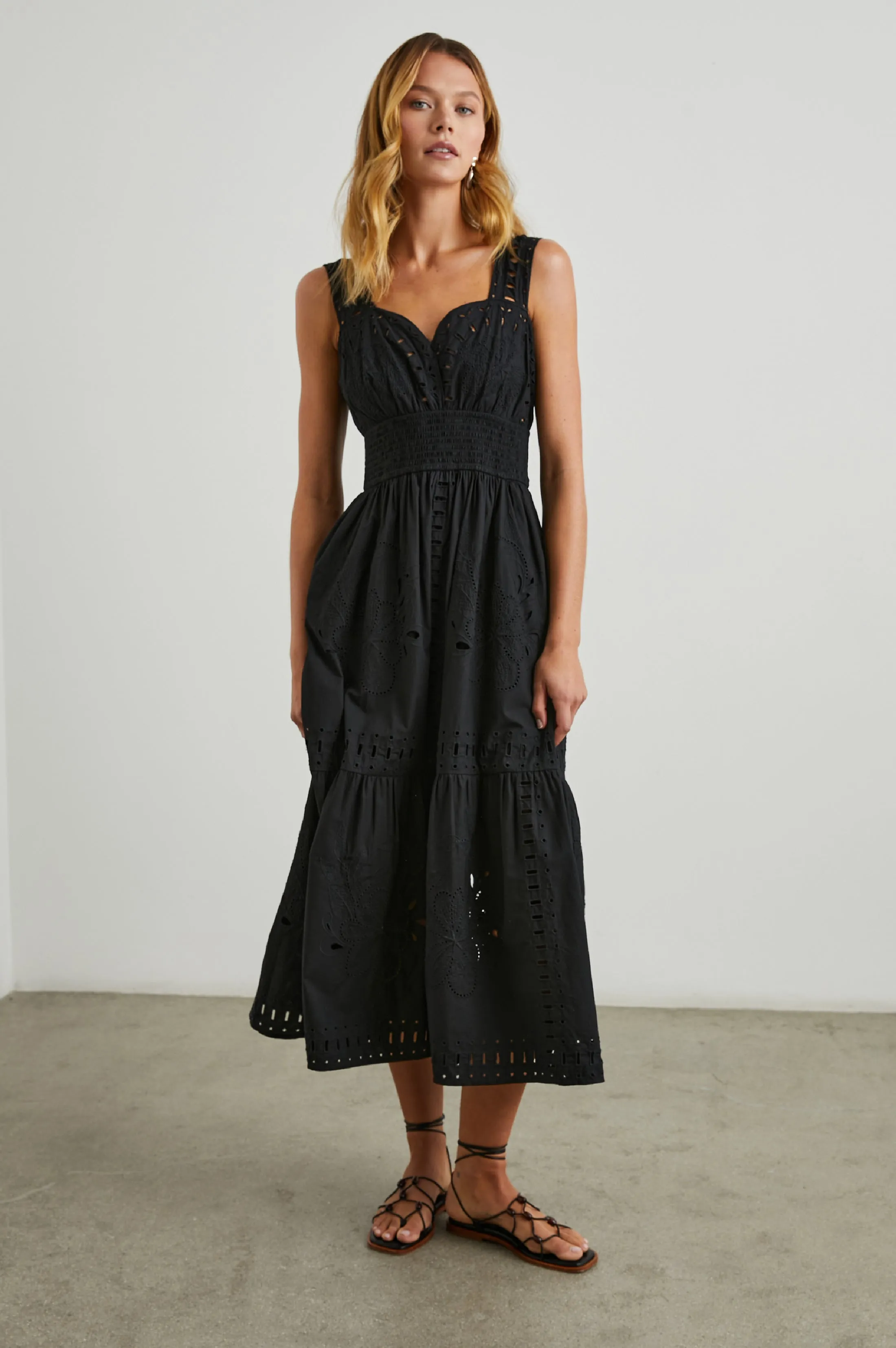 FAWN DRESS - BLACK Rails