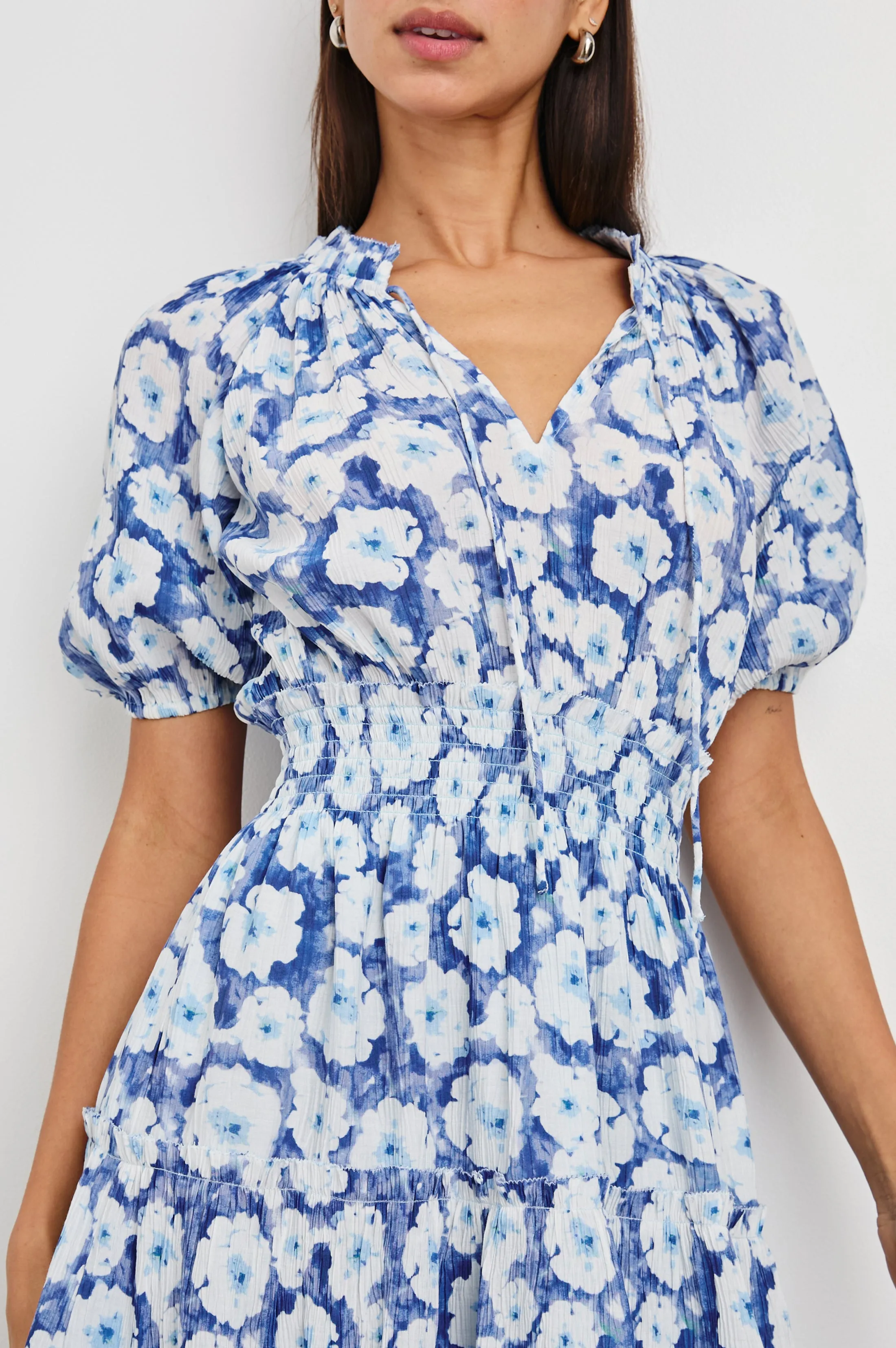 FIORELLA DRESS - BLUE FLORAL Rails
