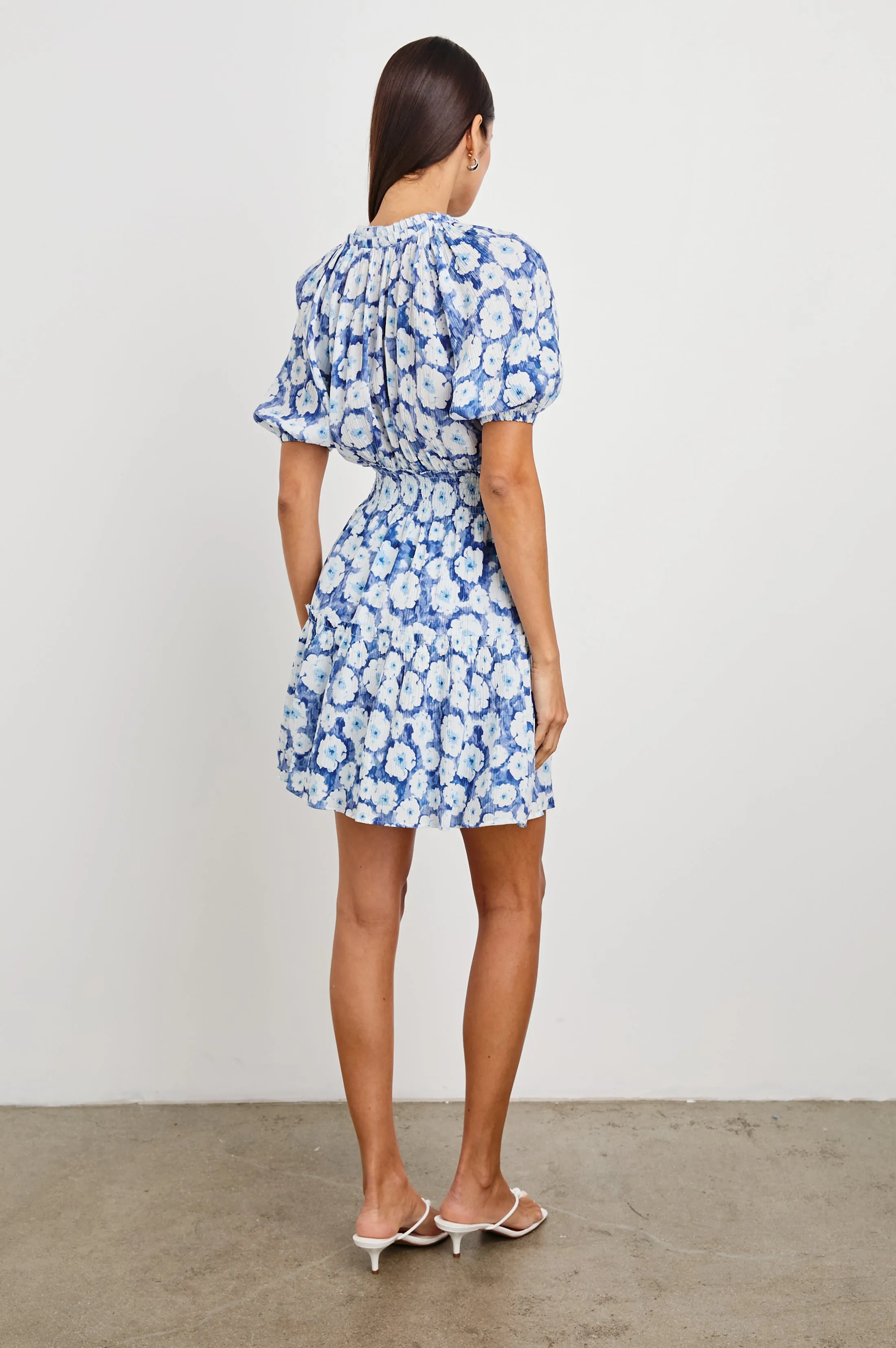 FIORELLA DRESS - BLUE FLORAL Rails