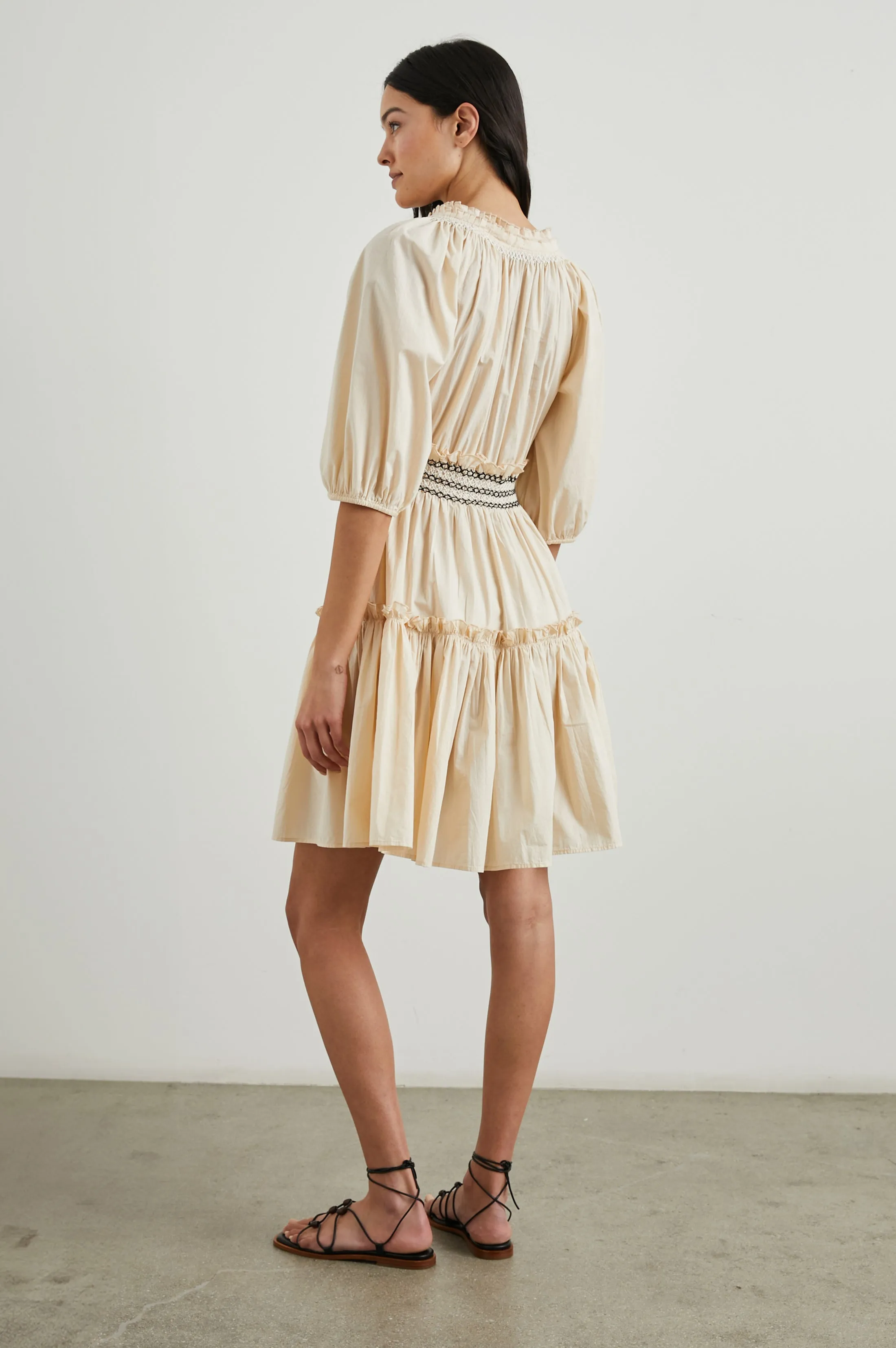 FIORELLA DRESS - FLAX Rails