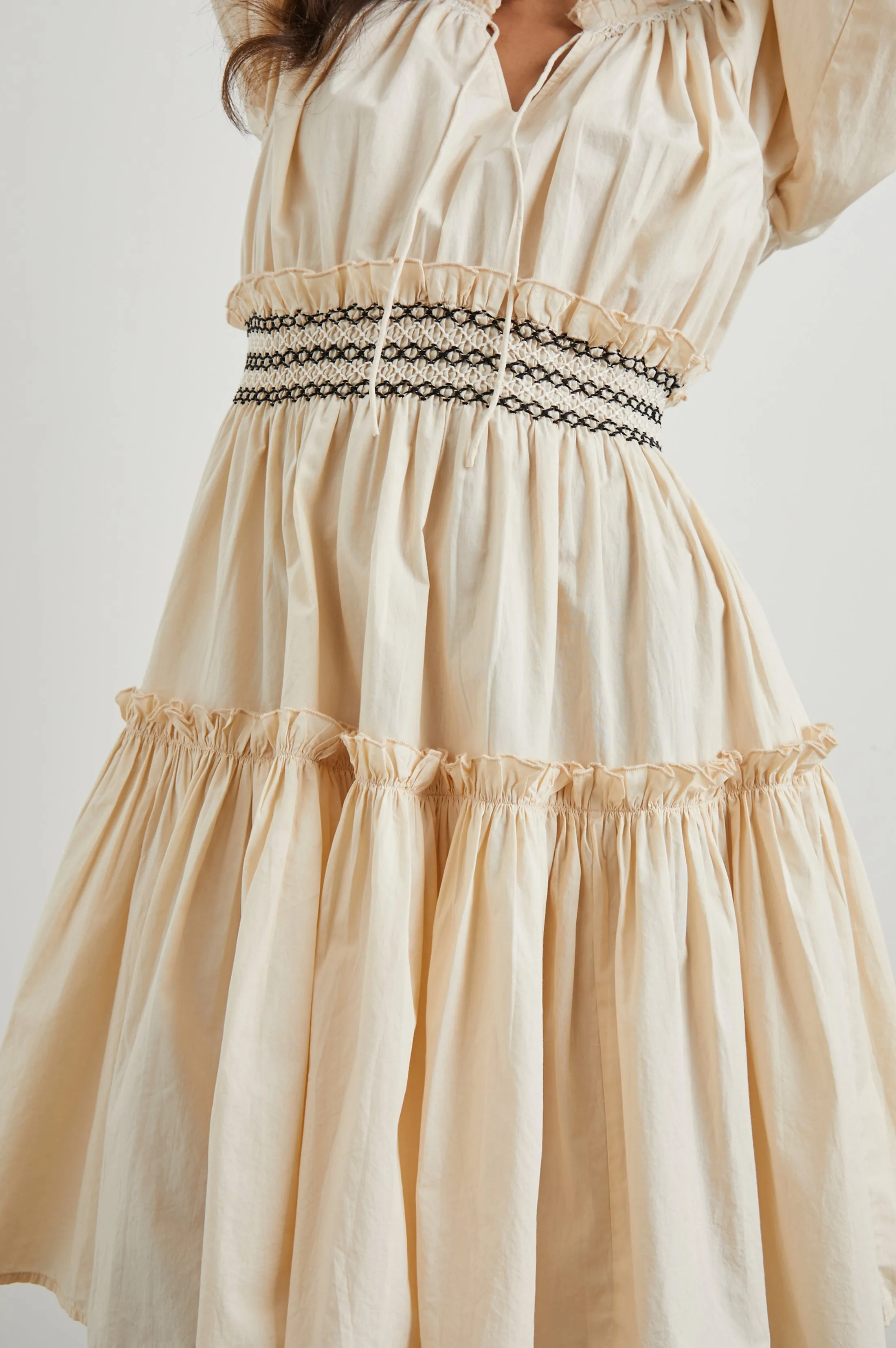 FIORELLA DRESS - FLAX Rails