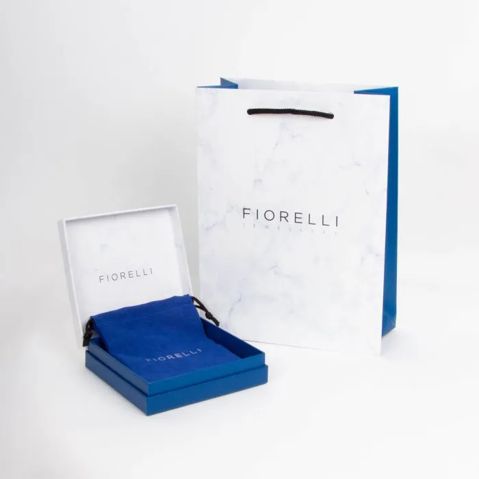 Fiorelli Silver Mother of Pearl Heart Drop Earrings E6117W