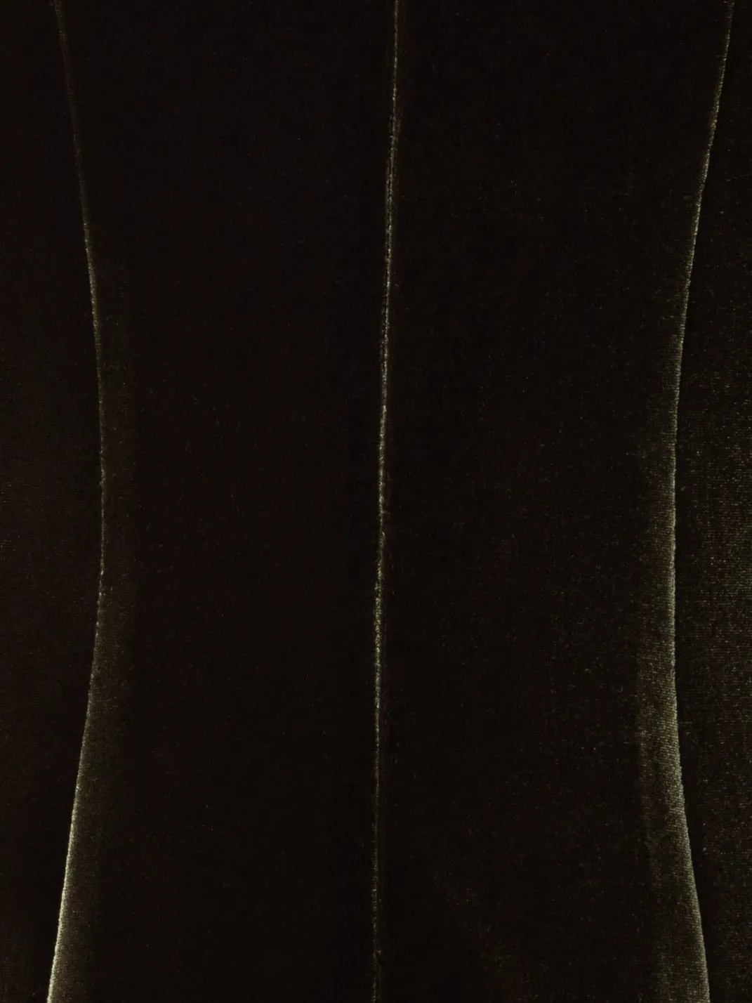 Fluid Stretch Velvet Gown 