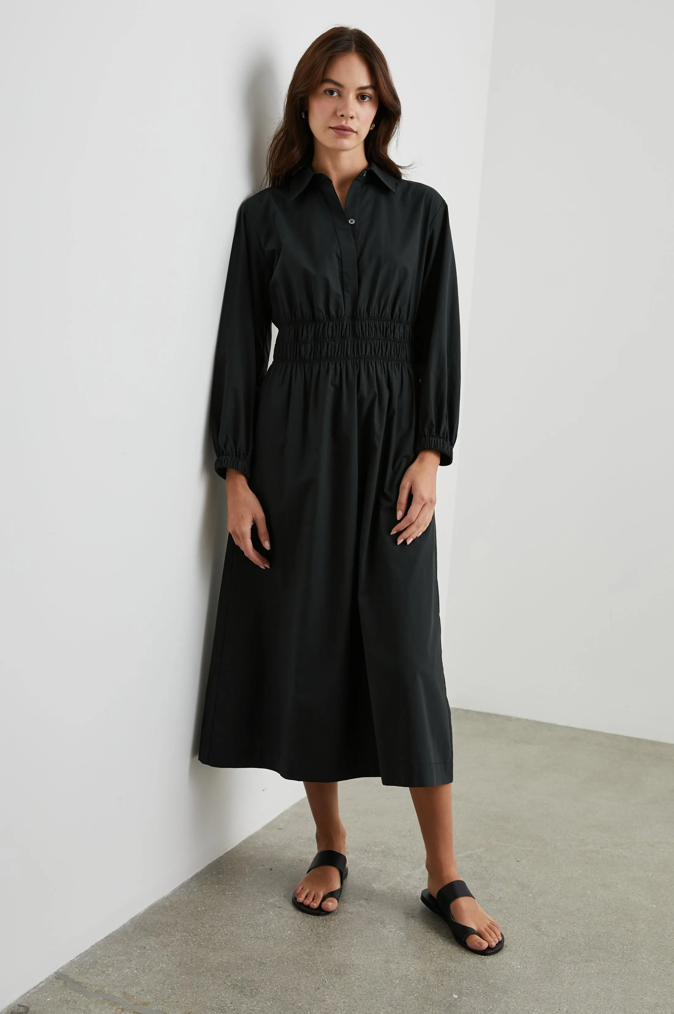 FRAYA DRESS - BLACK Rails
