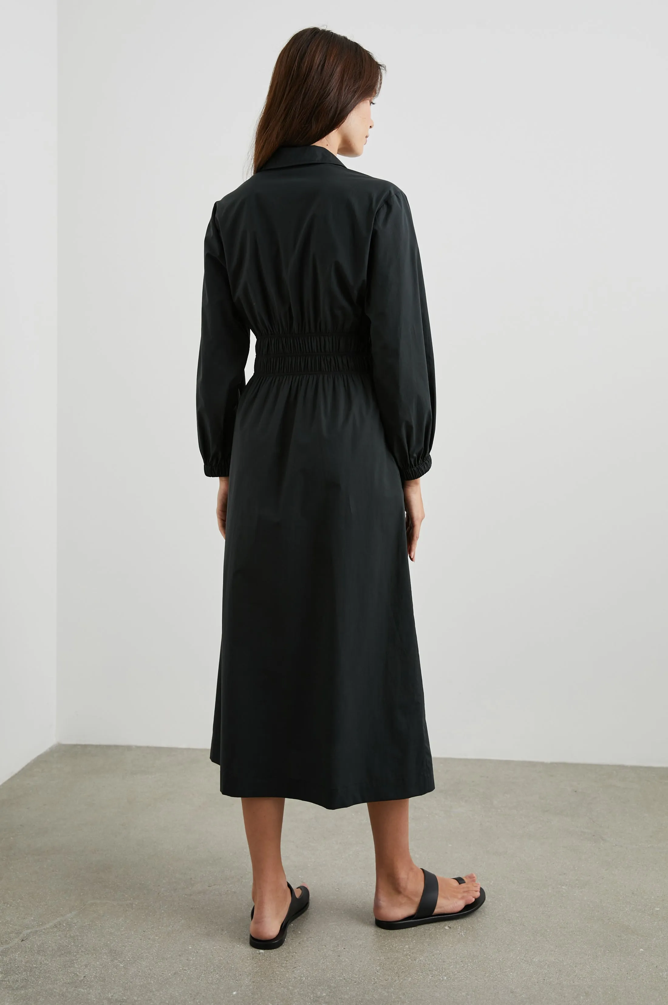 FRAYA DRESS - BLACK Rails