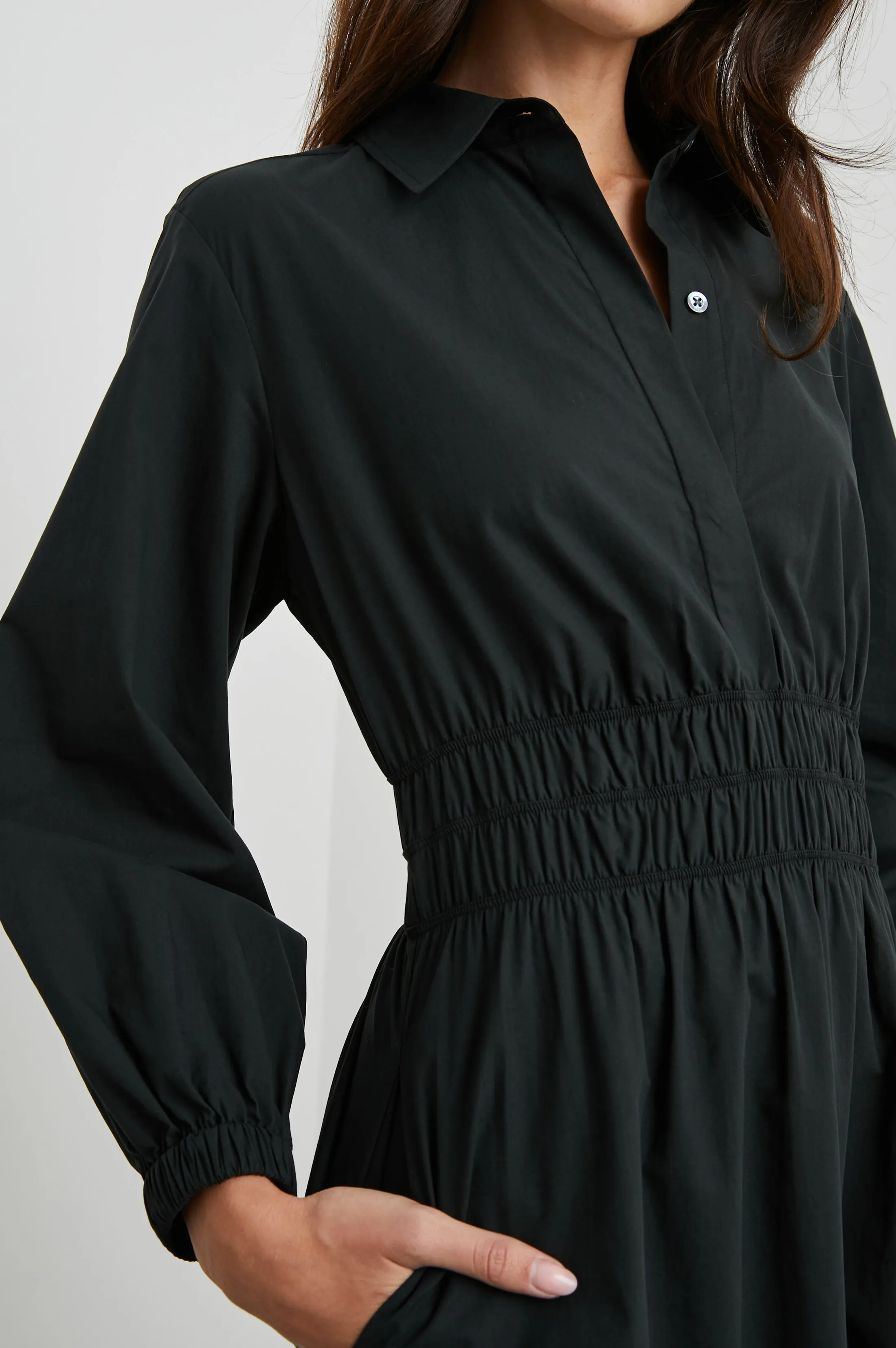 FRAYA DRESS - BLACK Rails