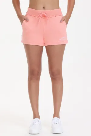 French Terry Embroidered Shorts Juicy Couture