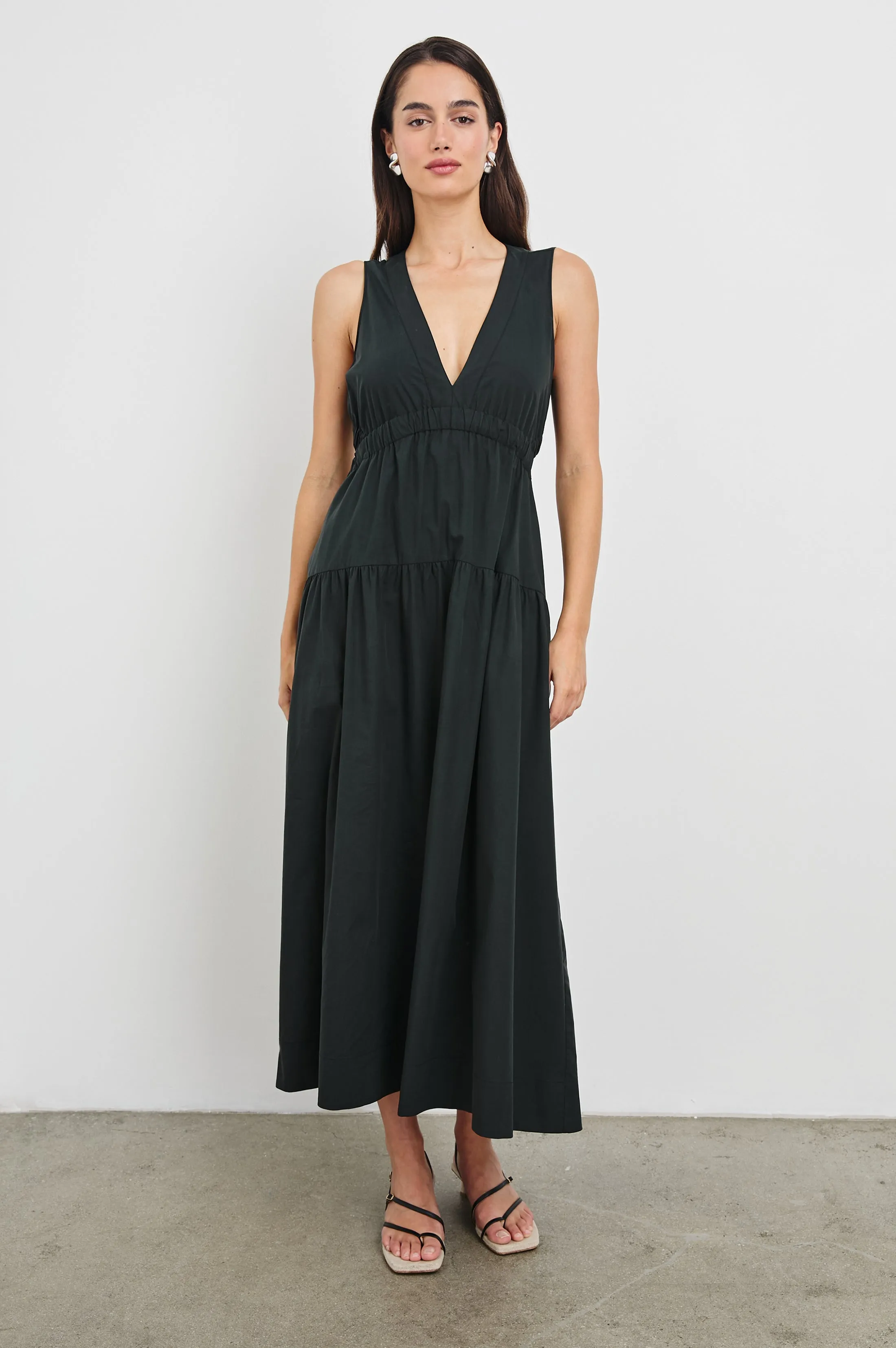 GENEVIEVE DRESS - BLACK Rails