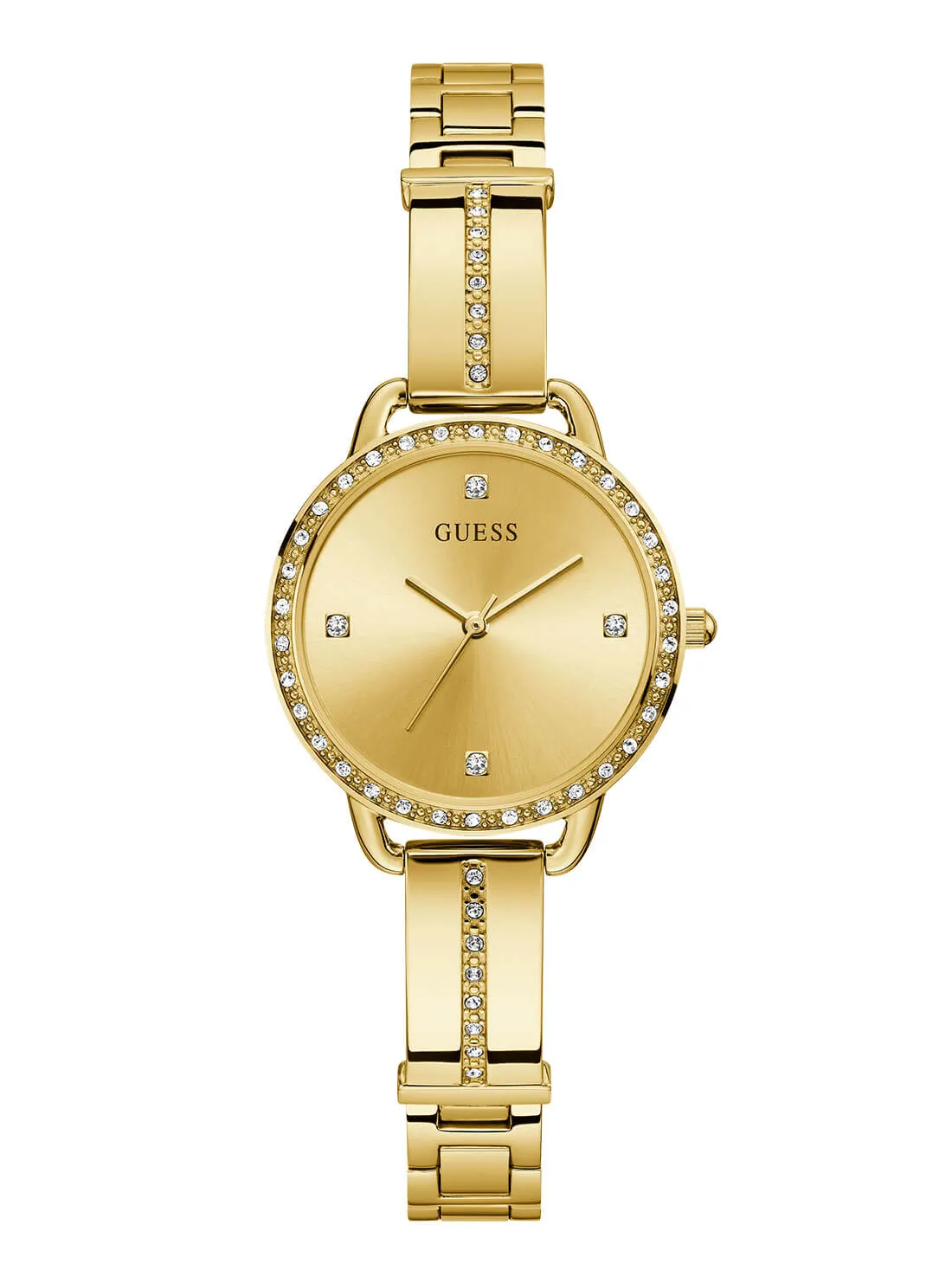 Gold Bellini Crystal Watch Guess