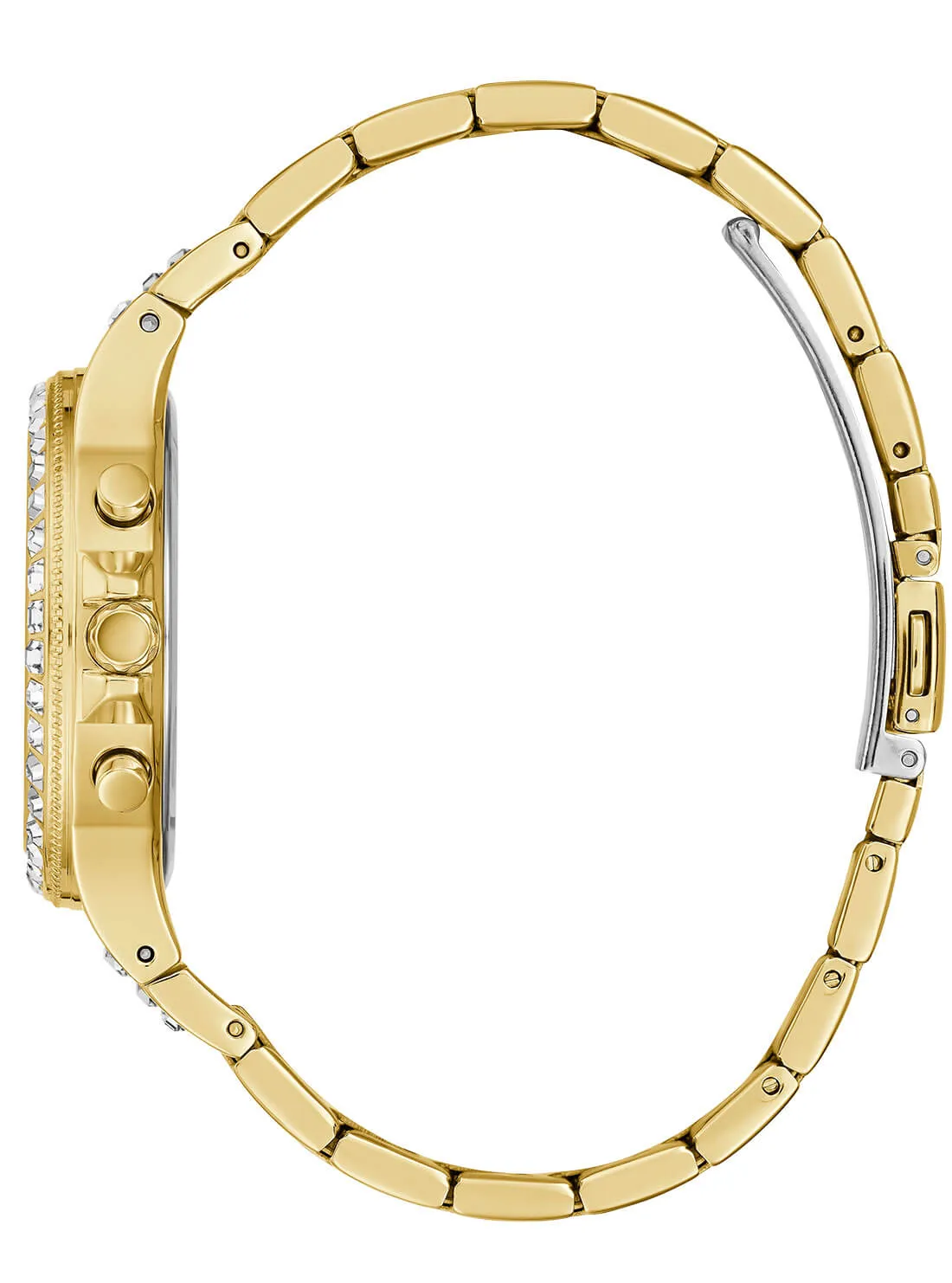 Gold Crystal Moonlight Watch Guess