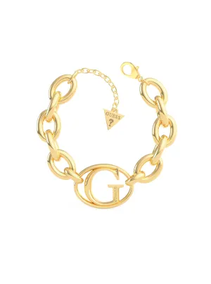 Gold G Logo Bracelet Guess
