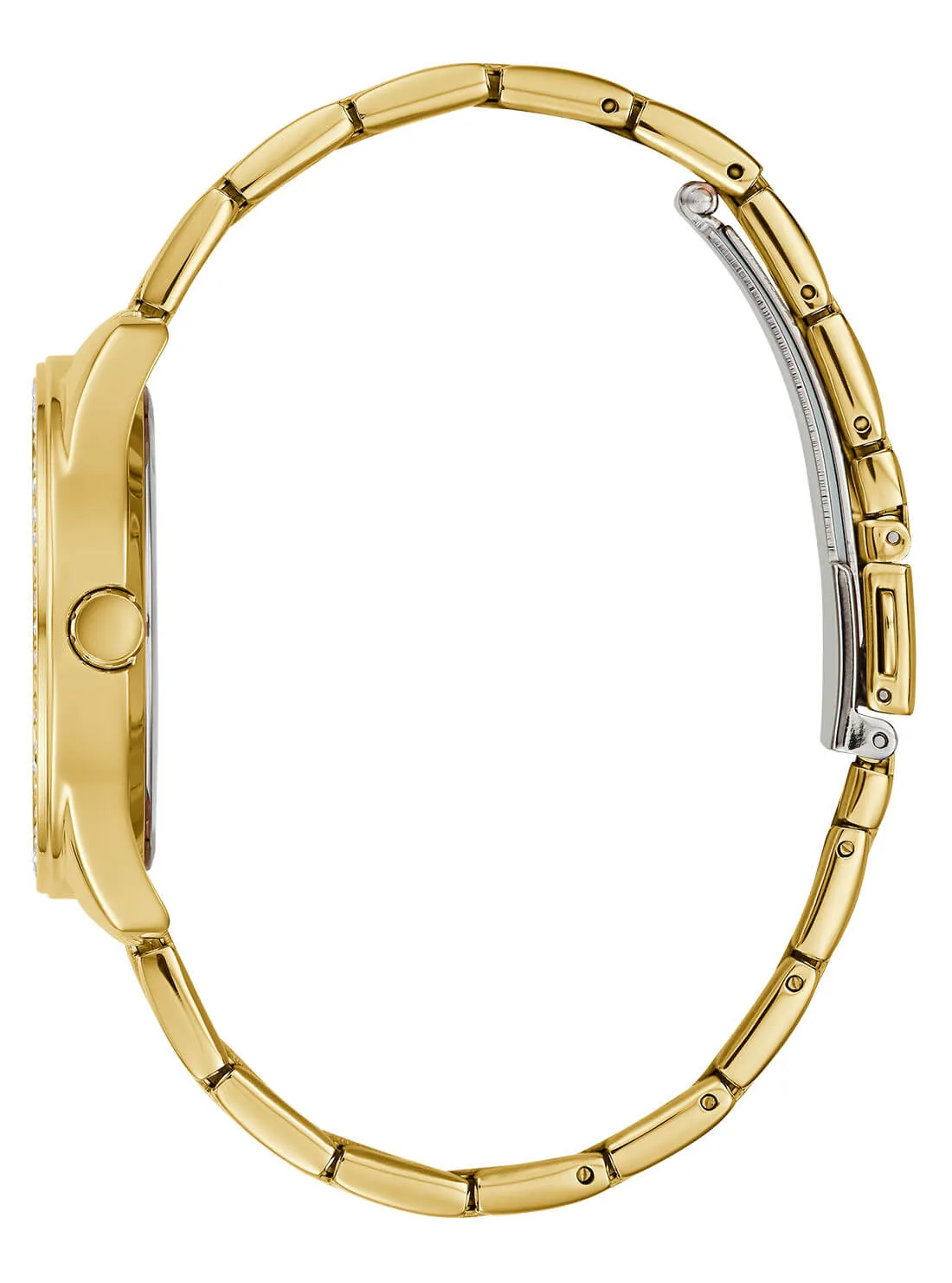 Gold Quattro G Logo Sugar Watch Guess
