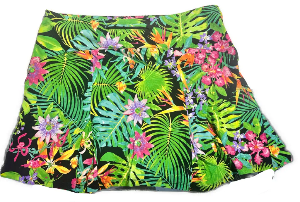 Gottex Lifestyle Tropical Print Skort Size XL MSP$93