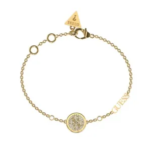 Guess 4G Crystal Coin Bracelet JUBB03125JWYGL