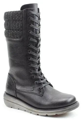 Heavenly Feet Drifter Womens Lace-Up Mid Calf Boot