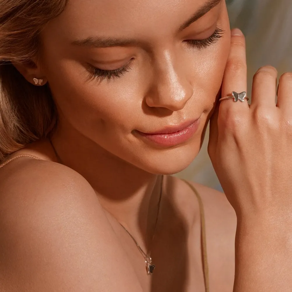 Hot Diamonds Butterfly Necklace DP911