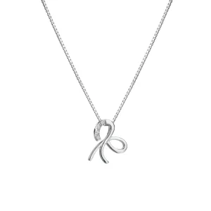 Hot Diamonds Ribbon Necklace DP909