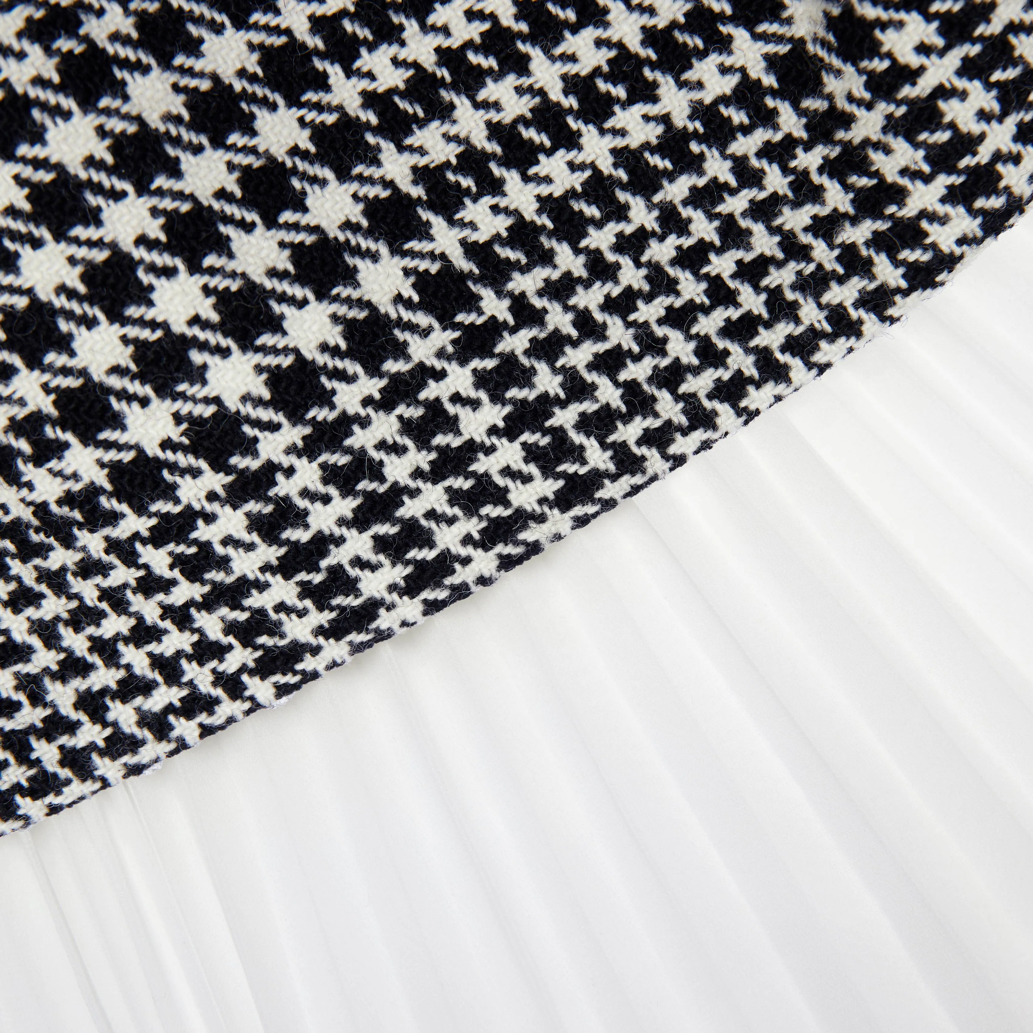 Houndstooth Mini Dress Self Portrait
