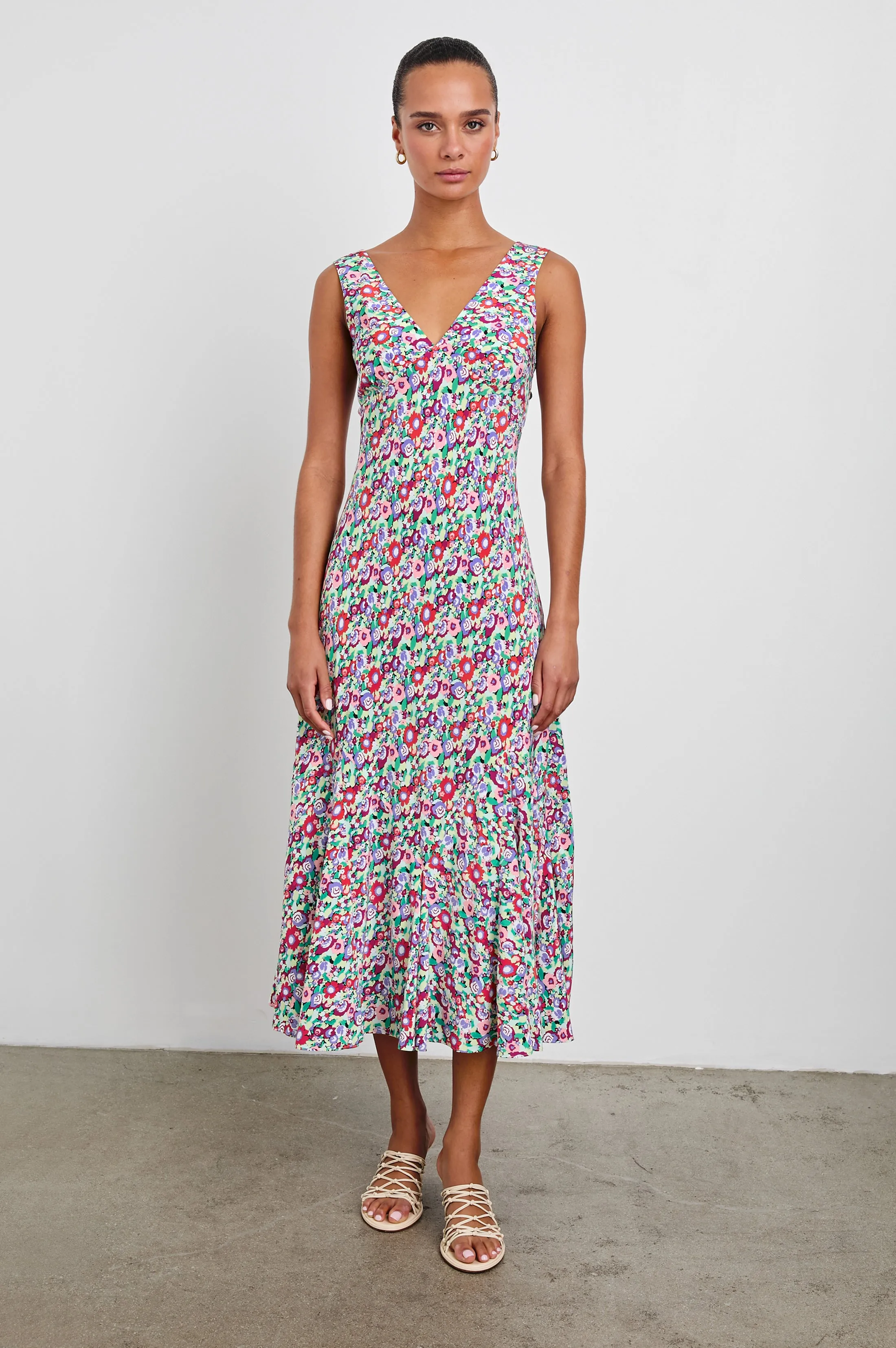 IRRA DRESS - OVERSIZED MULTI FLORAL Rails