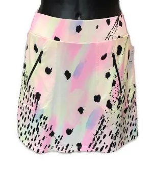 Jamie Sadock Multicolored Pastel Ink Blot Skort Size 6 MSRP$95