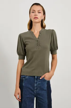 JEWEL TOP - WASHED OLIVE Rails