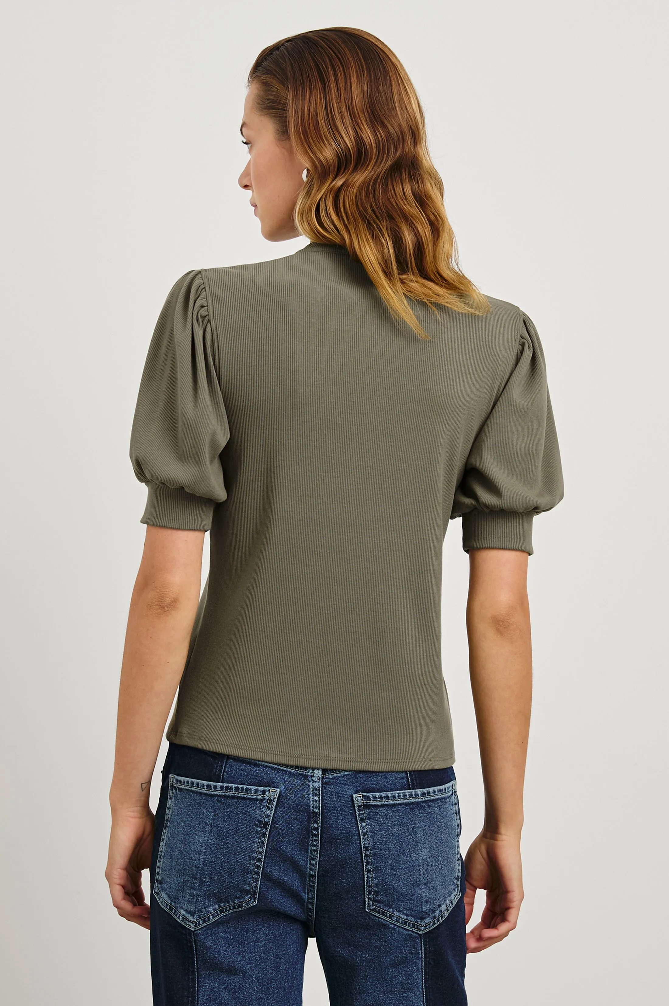 JEWEL TOP - WASHED OLIVE Rails