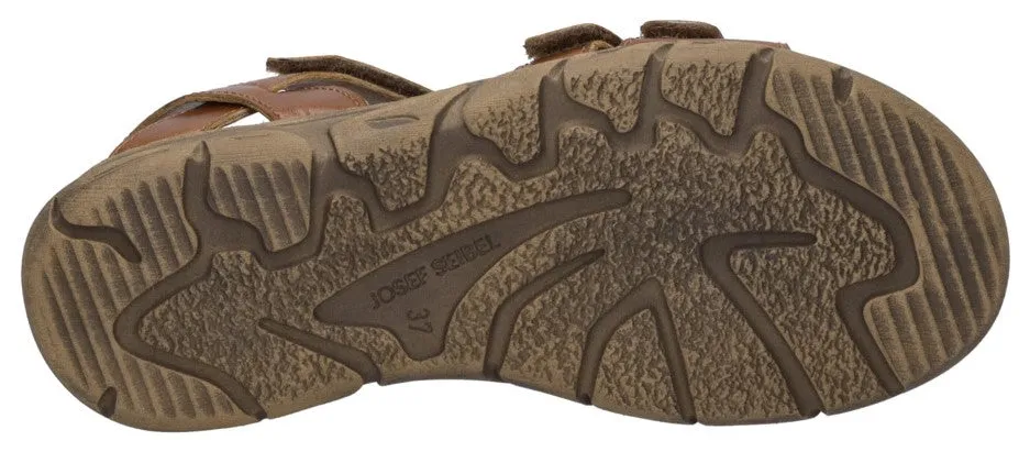 Josef Seibel Brenda 06 Womens Leather Touch Fastening Sandal