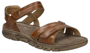 Josef Seibel Brenda 06 Womens Leather Touch Fastening Sandal