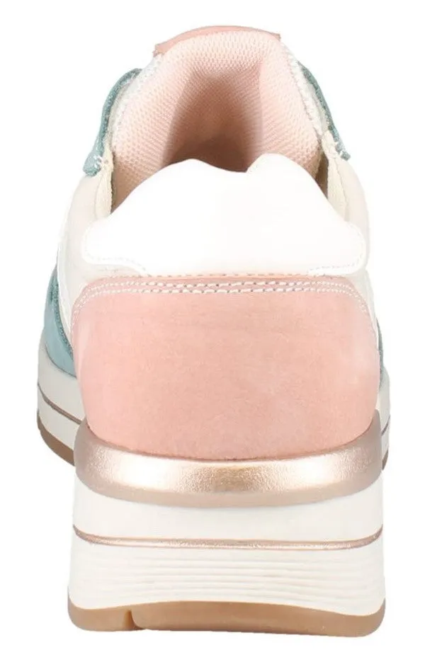 Josef Seibel Evie 01 Womens Leather Lace Up Trainer