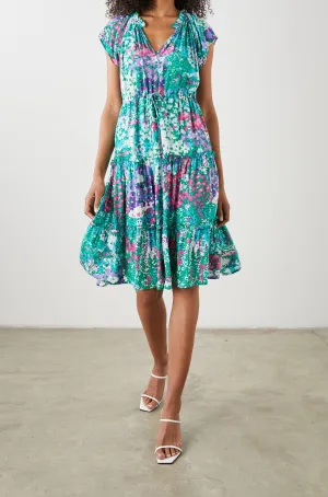 JUNI DRESS - GARDENIA FLORAL Rails