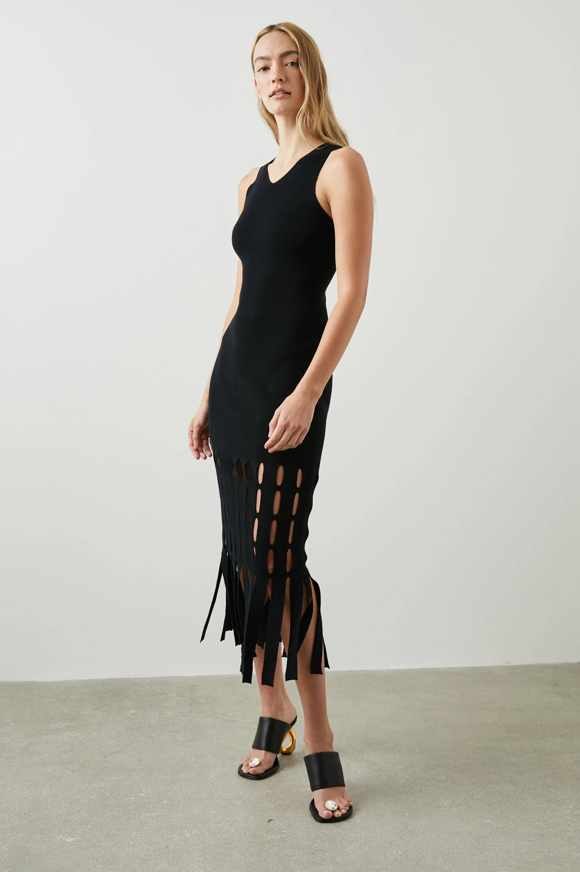 KAIA DRESS - BLACK Rails
