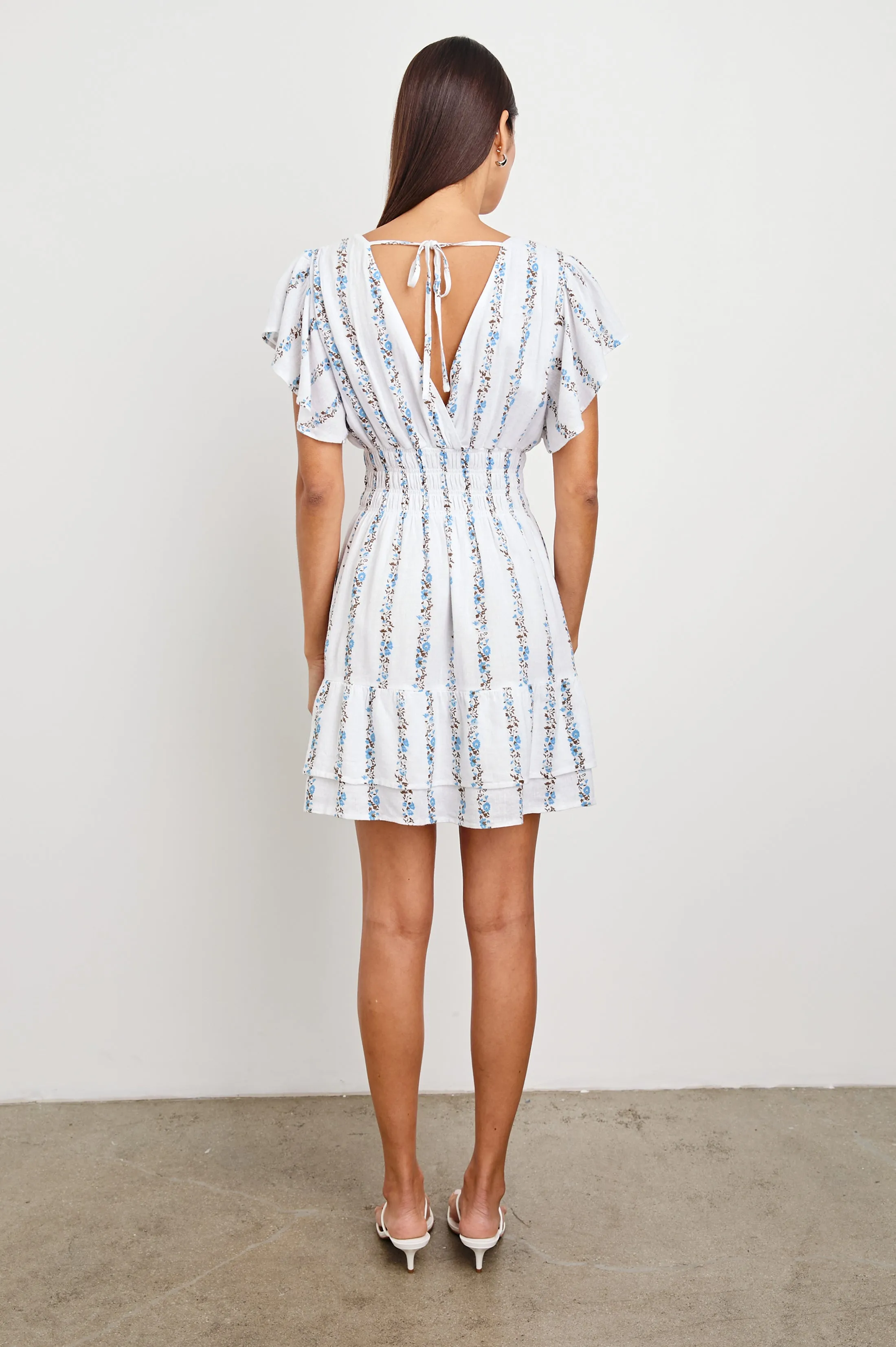 KIMORA DRESS - BLUEBELL STRIPE Rails