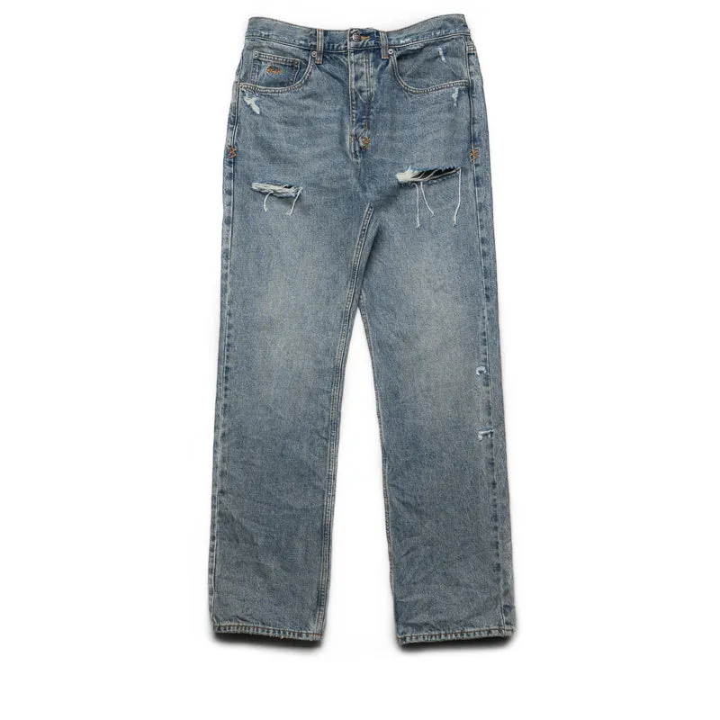 Ksubi Anti K Stage Dive Trashed Denim Pant - Indigo