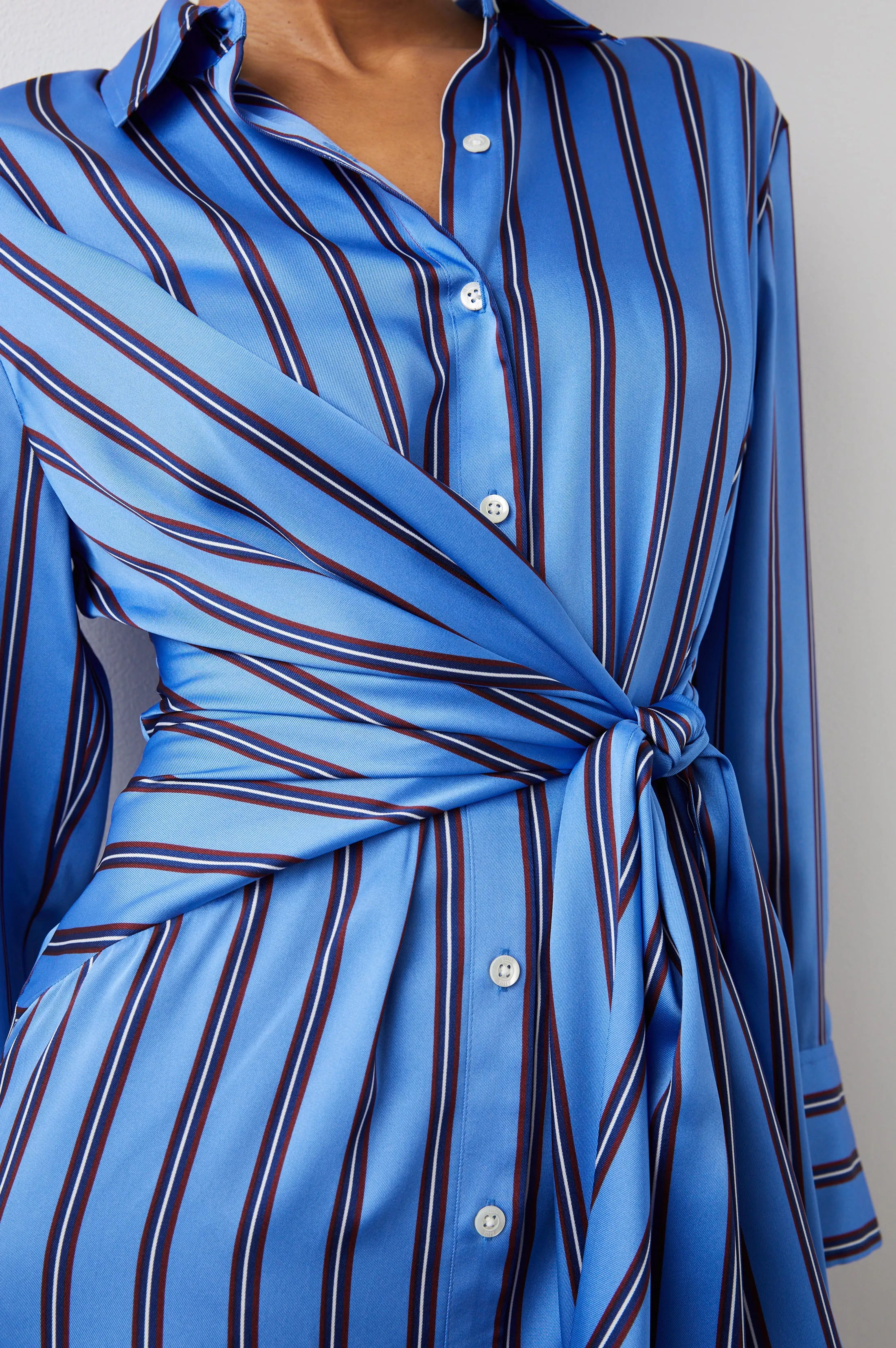 LACEY DRESS - PRIMROSE STRIPE Rails
