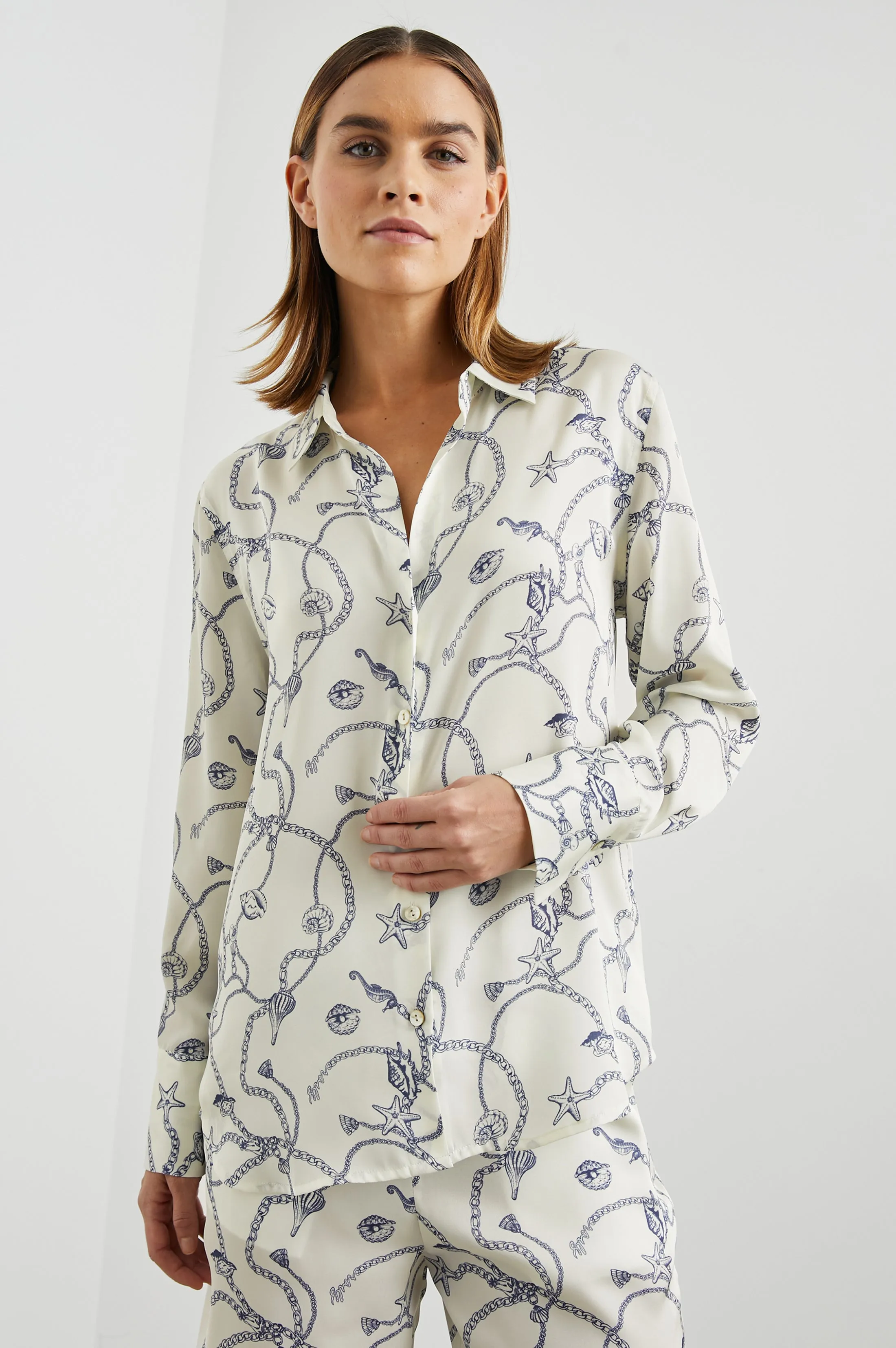 LEDGER SHIRT - NAUTICAL CHAIN Rails