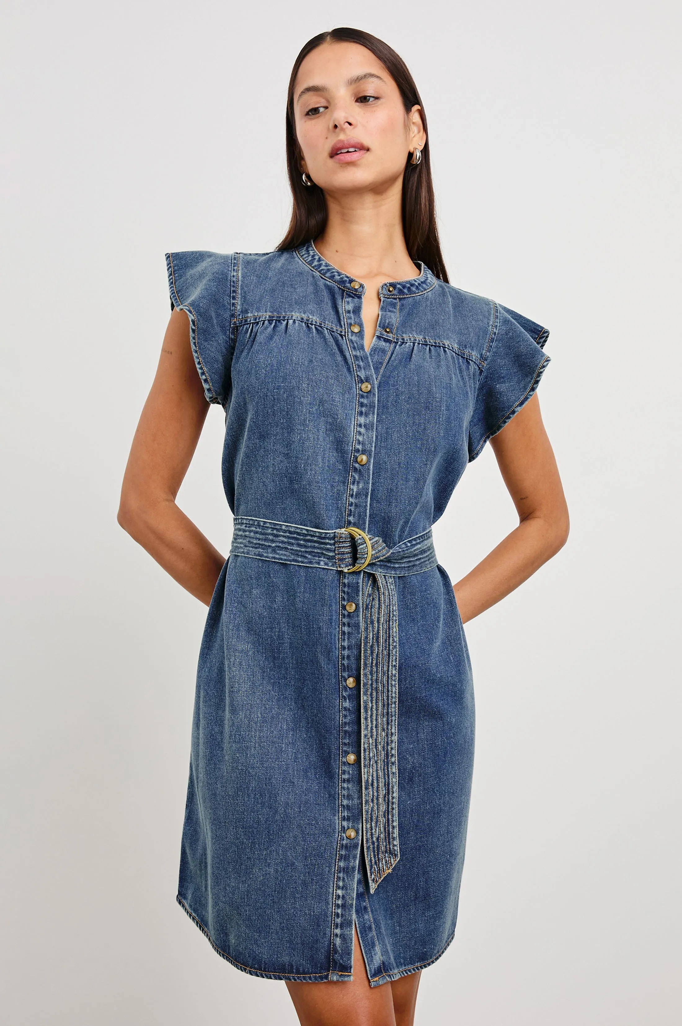 LETTA DRESS - CLASSIC BLUE Rails