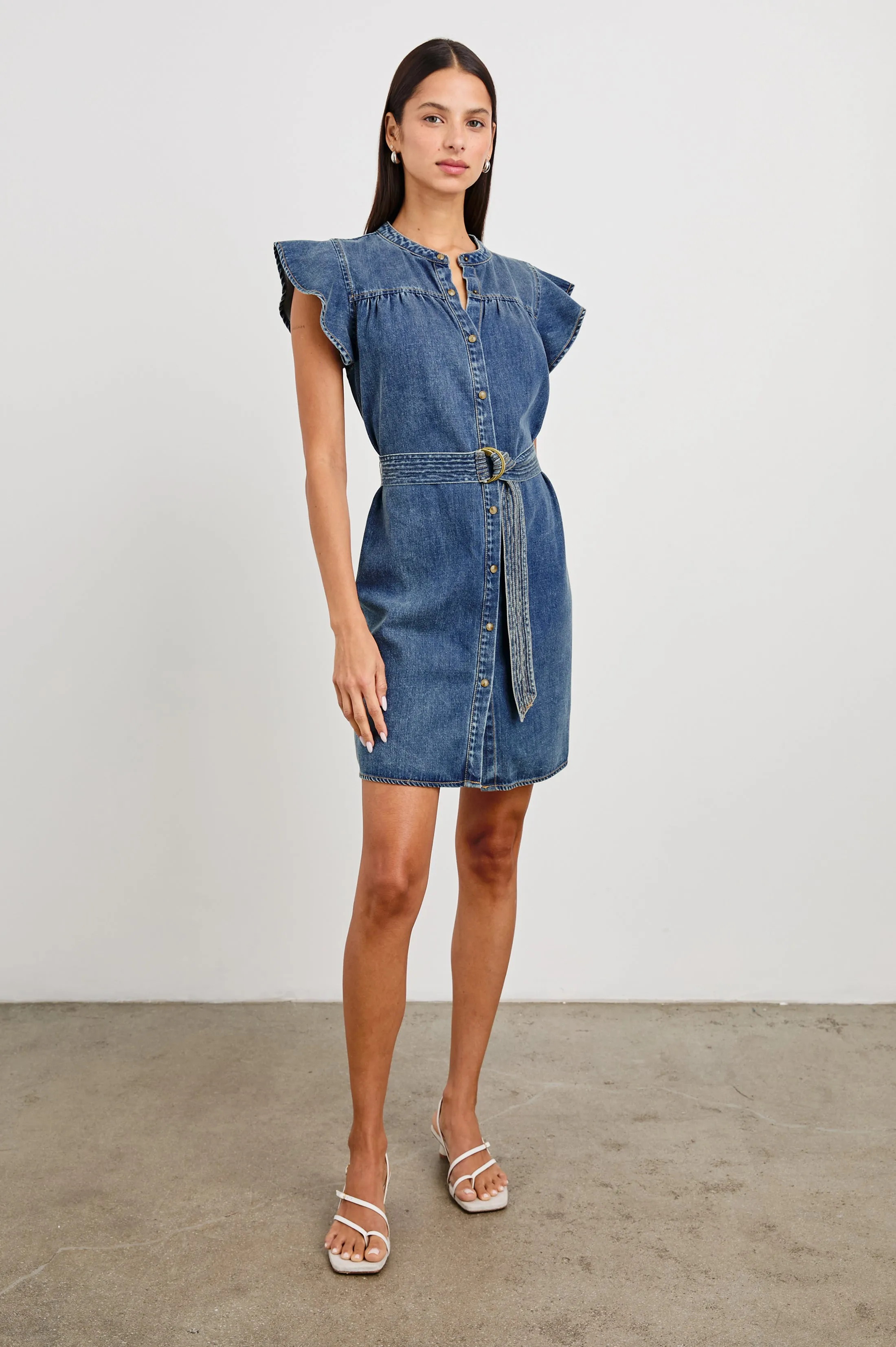 LETTA DRESS - CLASSIC BLUE Rails