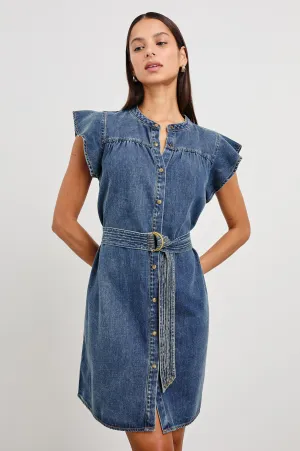 LETTA DRESS - CLASSIC BLUE Rails